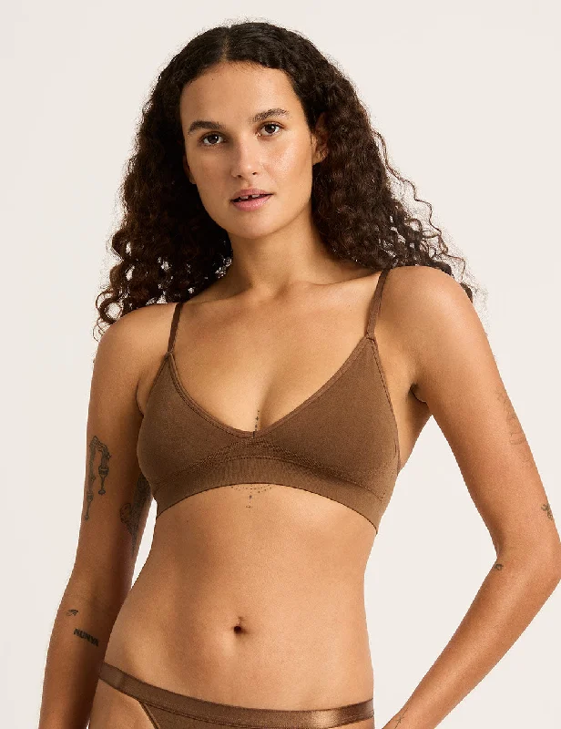 LYOLYTE Triangle Bralette - Nude 6